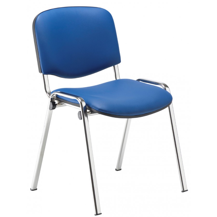 Club Wipe Clean PU Visitor Stacking Chair